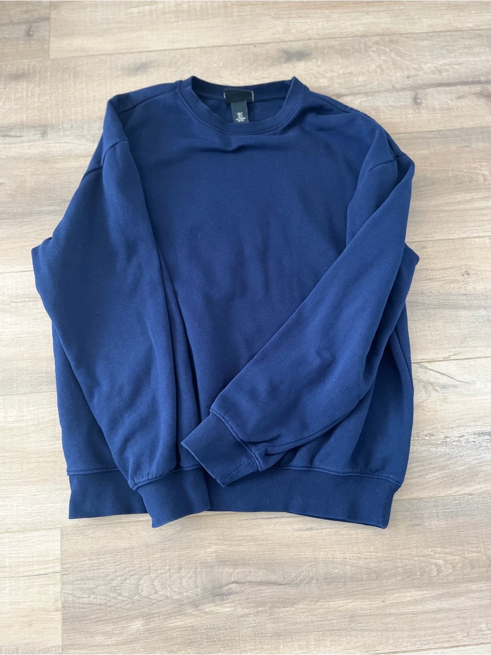 H&M Men’s Navy Crewneck Sweatshirt